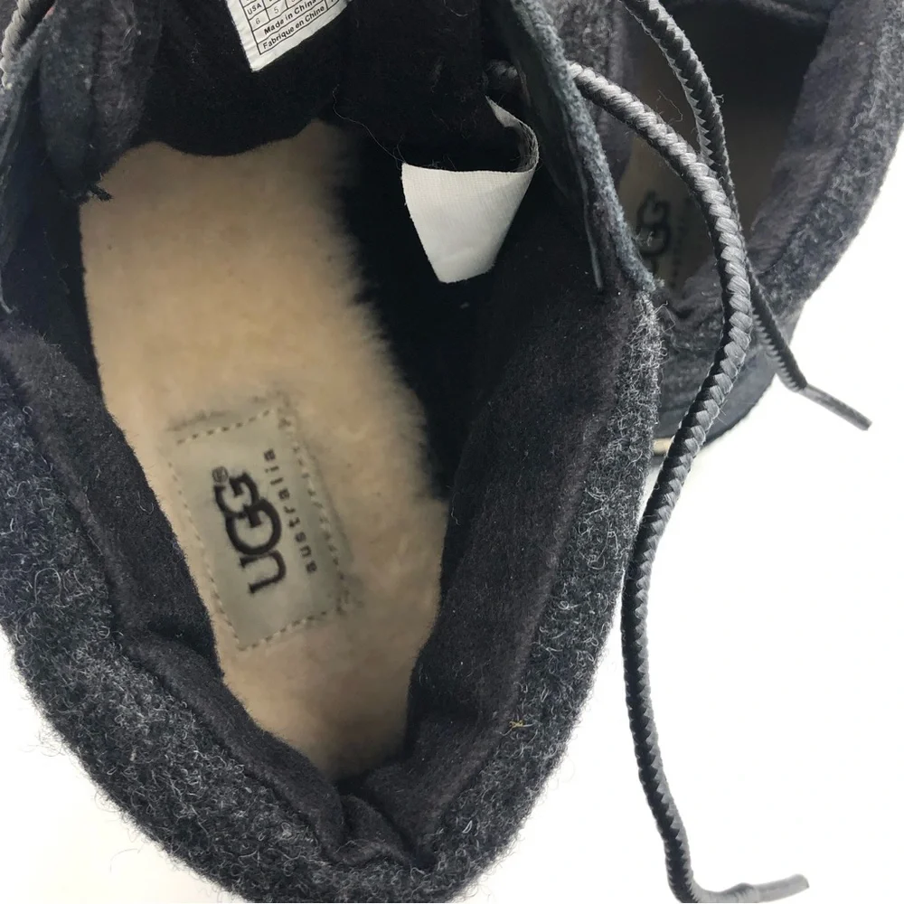 UGG Orin Wool Kids Boys Boot Size 6